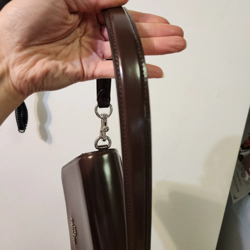 Coach Brown Quinn Bag - Picture 3 of 5